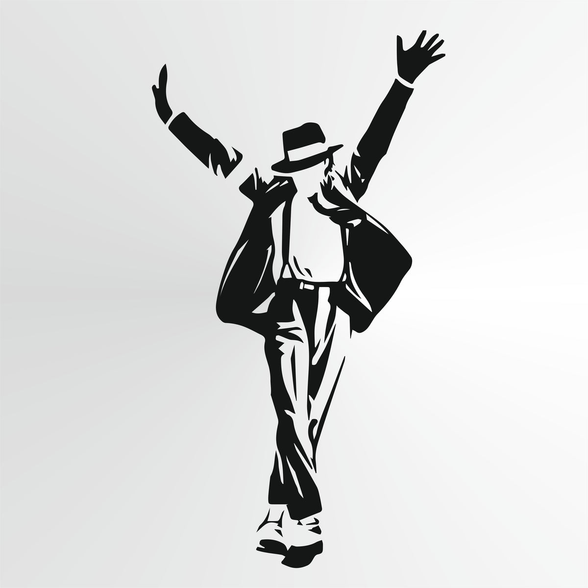 Michael Jackson Reusable Stencil Big Sizes Wall Decor Modern Style