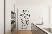 WALKING TIGER SKETCH Sizes Reusable Stencil Animal Romantic Modern 'Animal80'