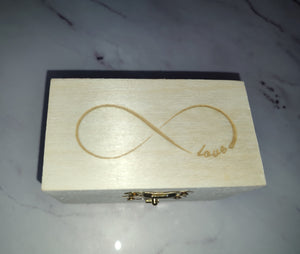 Wooden Box Personalised Engraved Christmas Gift Any Occasion Any Message Possible Keepsake