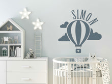 Balloon Personalised Stencil Child Kids Name Boy Girl Birthday Occasional Card Celebration Bespoke 'U1'