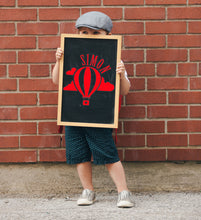 Balloon Personalised Stencil Child Kids Name Boy Girl Birthday Occasional Card Celebration Bespoke 'U1'