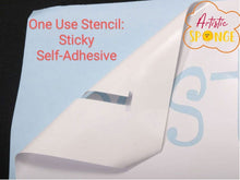 Ladybird Bee Personalised Stencil Child Kids Name Boy Girl Birthday Occasional Card Celebration Bespoke 'U17'