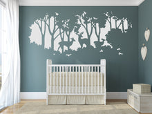 FOREST TREE ANIMALS DEER NATURE Big & Small Sizes Colour Wall Sticker Decor SNOW8