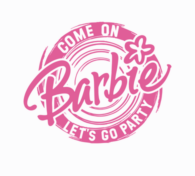 Barbie Ken Kids Girls Boys Pink Birthday Film Movie Sizes Reusable Stencil Modern 'BR4'