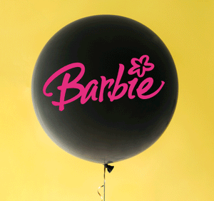 Barbie Ken Kids Girls Boys Pink Birthday Film Movie Sizes Reusable Stencil Modern 'BR10'