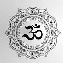 Mandala OM OHM Round SIZES Reusable Stencil Wall Art Decor Oriental / Mandala8 M8