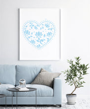 SET OF HEARTS Big & Small Sizes Colour Wall Sticker Wedding Love Valentine's Day / Deco25