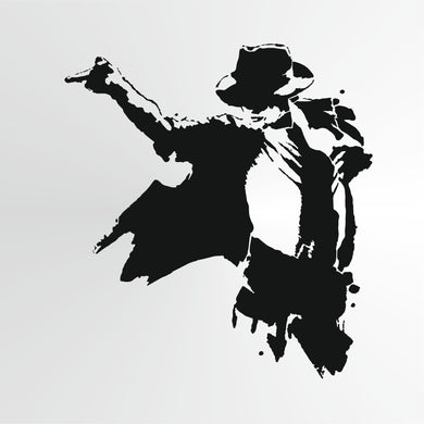 Michael Jackson Reusable Stencil Big Sizes Wall Decor Modern Style King Of Pop Singer  / Michael1