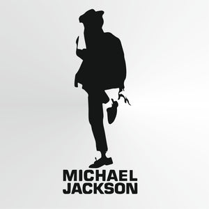 Michael Jackson Big & Small Sizes Colour Wall Sticker Wall Decor Modern Style King Of Pop Singer / Michael2