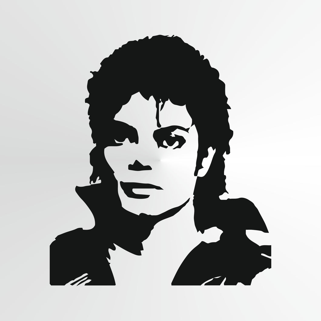 Michael Jackson Reusable Stencil Big Sizes Wall Decor Modern Style King Of Pop Singer  / Michael4