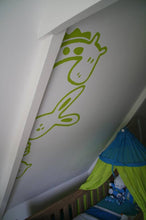 GIRAFFE RABBIT BEAR BORDER KIDS ROOM Big & Small Sizes Colour Wall Sticker Animal 'Kids110'