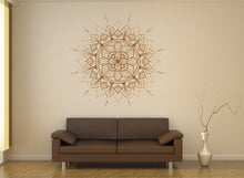 MANDALA STAR MEDALLION SUN RAYS Big & Small Sizes Colour Wall Sticker Oriental Modern 'Mandala5'