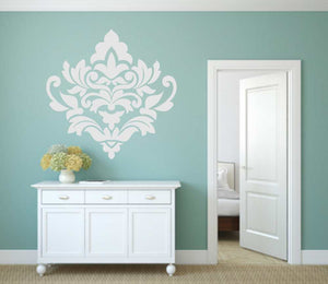 BAROQUE ORNAMENT Big & Small Sizes Colour Wall Sticker Orient Ornamental Style 'B9'