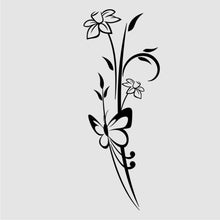 SPRING DAFFODILS BUNCH & BUTTERFLY Sizes Reusable Stencil Shabby Chic 'J46'
