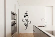 MAGIC STAR SKETCH FLOWER TWIG Sizes Reusable Stencil Shabby Chic Romantic Style 'J52'