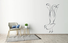 PEACOCK ARTISTIC SKETCH Sizes Reusable Stencil Animal Kids Room Modern Style 'Kids64'