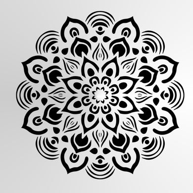 Mandala Flower Star Round SIZES Reusable Stencil Wall Decor Oriental / M22