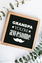 Best Grandpa Grandfather Ever Awesome Birthday Party I Love You Reusable Stencil VARIOUS SIZES STENCIL