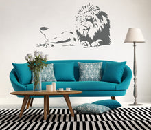 LION KING Big & Small Sizes Colour Wall Sticker Animal Romantic Modern Kids Style 'Animal132'