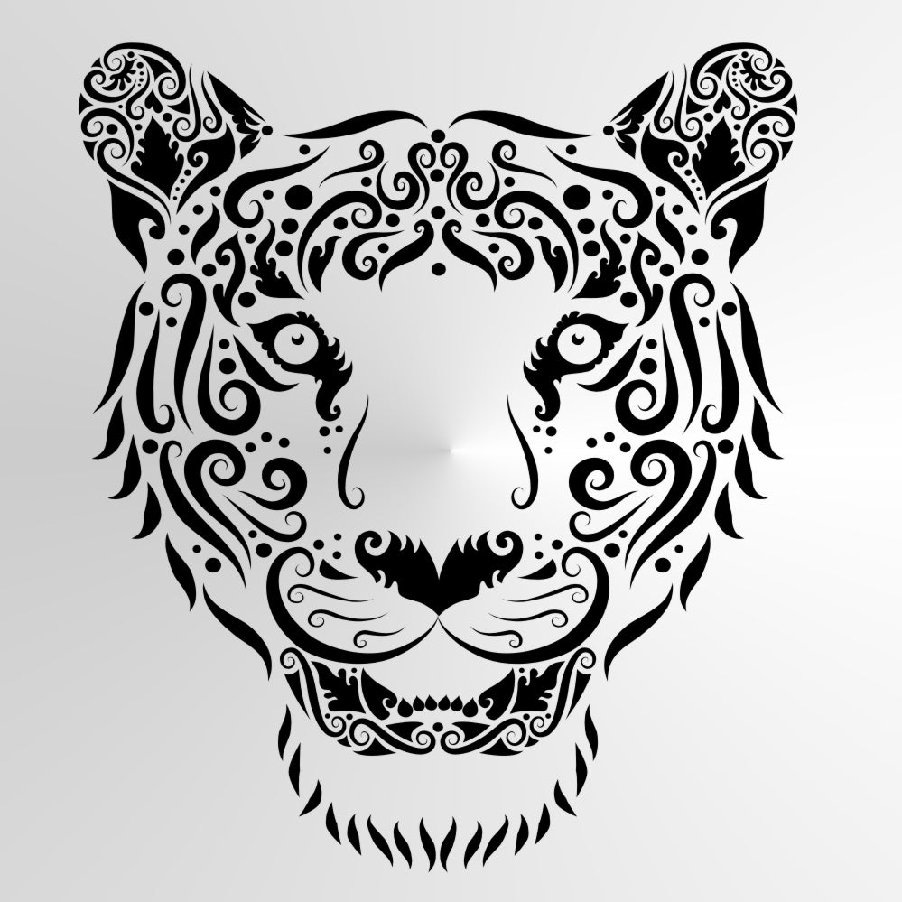 TIGER WILD MOHENDI Sizes Reusable Stencil Exotic Oriental Travel / Animal4