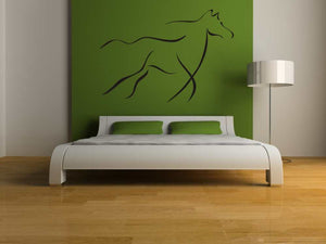 ARTISTIC HORSE SKETCH Sizes Reusable Stencil Animal Romantic Style 'Animal6'