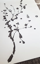 BALL FLOWERS TREE BRANCH Sizes Reusable Stencil Oriental Shabby Chic 'Tree18'