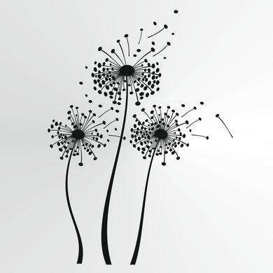 DANDELION FLOWERS Sizes Reusable Stencil Shabby Chic Romantic 'F49'