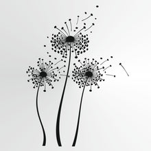 DANDELION FLOWERS Big & Small Sizes Colour Wall Sticker Shabby Chic Romantic 'F49'