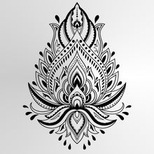 LOTUS MANADALA Big & Small Sizes Colour Wall Sticker Oriental Exotic Bohemian 'Mandala Lotus'