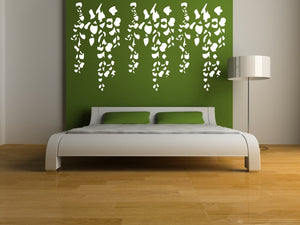 IVY Climber Leaves Big & Small Sizes Colour Wall Sticker Shabby Chic Romantic Style 'IVY'