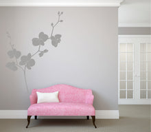 ORCHID Big & Small Sizes Colour Wall Sticker Orchis Flora Shabby Chic Romantic 'F50'