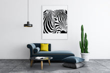 ZEBRA KIDS ROOM Sizes Reusable Stencil Modern Animal Safari Style / Kids140