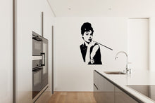 AUDREY HEPBURN Movie Star Famous Sizes Reusable Stencil Modern Style / 'Audrey'