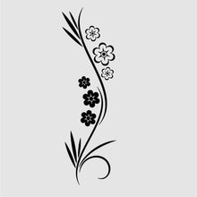 FLORAL TWIG FLOWERS Sizes Reusable Stencil Shabby Chic Romantic Style 'J82'