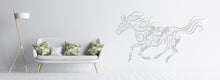 MOHENDI HORSE MANDALA Reusable Stencil A3 A4 A5 & Bigger Sizes Shabby Chic / Animal2