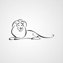 LION ARTISTIC SKETCH Sizes Reusable Stencil Animal Romantic Style 'Animal79'