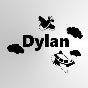 CUSTOM BOY'S NAME Sizes Reusable Stencil Kids Room Bedroom 'DYLAN'