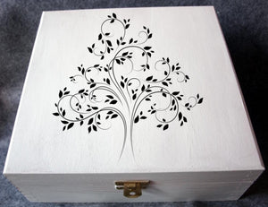 WIDE TREE SKETCH Sizes Reusable Stencil Floral Nature Modern Shabby Chic 'Tree45'