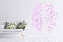 BIRDS FEATHERS Big & Small Sizes Reusable Stencil Modern Romantic Style Shabby Chic 'Deco55'