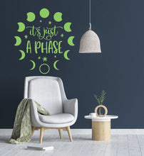 JUST A PHASE ESOTERIC MOONS  Big & Small Colour Wall Sticker Spiritual Moon Phases Mystical Spiritual 'MG46'