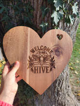 Welcome To The Hive Chopping Cutting Board Laser Engraved Personalised Snacks Cheese Board Acacia Wooden Wedding Christmas Gift