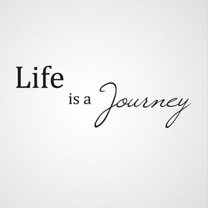 ,,LIFE IS YOUR JOURNEY'' QUOTE Sizes Reusable Stencil Modern Style 'Q56'