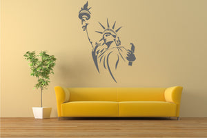 STATUE OF LIBERTY USA Sizes Reusable Stencil Travel Modern Style 'P19'