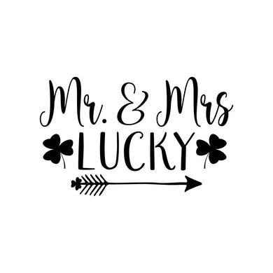 Mr & Mrs Lucky Sizes Reusable Stencil Shabby Craft Art Valentine's Wedding Party 'W6'