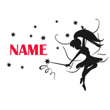 Fairy Dust Personalised Stencil Child Kids Name Boy Girl Birthday Occasional Card Celebration Bespoke 'U12'