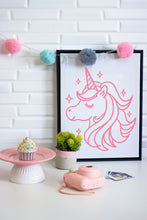 Unicorn Horse Reusable Stencil A3 A4 A5 & Bigger Sizes Shabby Chic Art Craft Party / Kids169