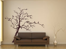 SINGLE TREE Big & Small Sizes Colour Wall Sticker Modern Floral Shabby Chic Style 'Tree00'