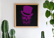 Skull With A Hat Reusable Stencil Sizes A5 A4 A3 Decor Spiritual Death Mortality Halloween 'MG40'