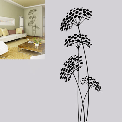 FENNEL FLOWERS Big & Small Sizes Colour Wall Sticker Floral Romantic Shabby Chic Style 'Flora1'