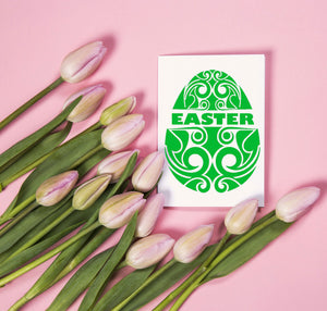 Happy Easter Egg Hunt Sizes Reusable Stencil Bunny Spring Palm Decoration 'E14'